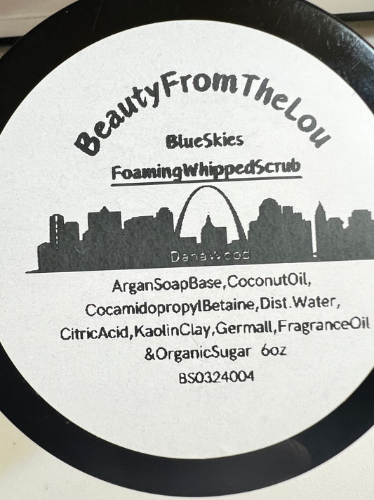 Sustainable hand whipped soap with organic sugars for a incredible exfoliating experience.