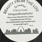 Sustainable all natural and organic hand whipped handmade body butter in 4oz jar