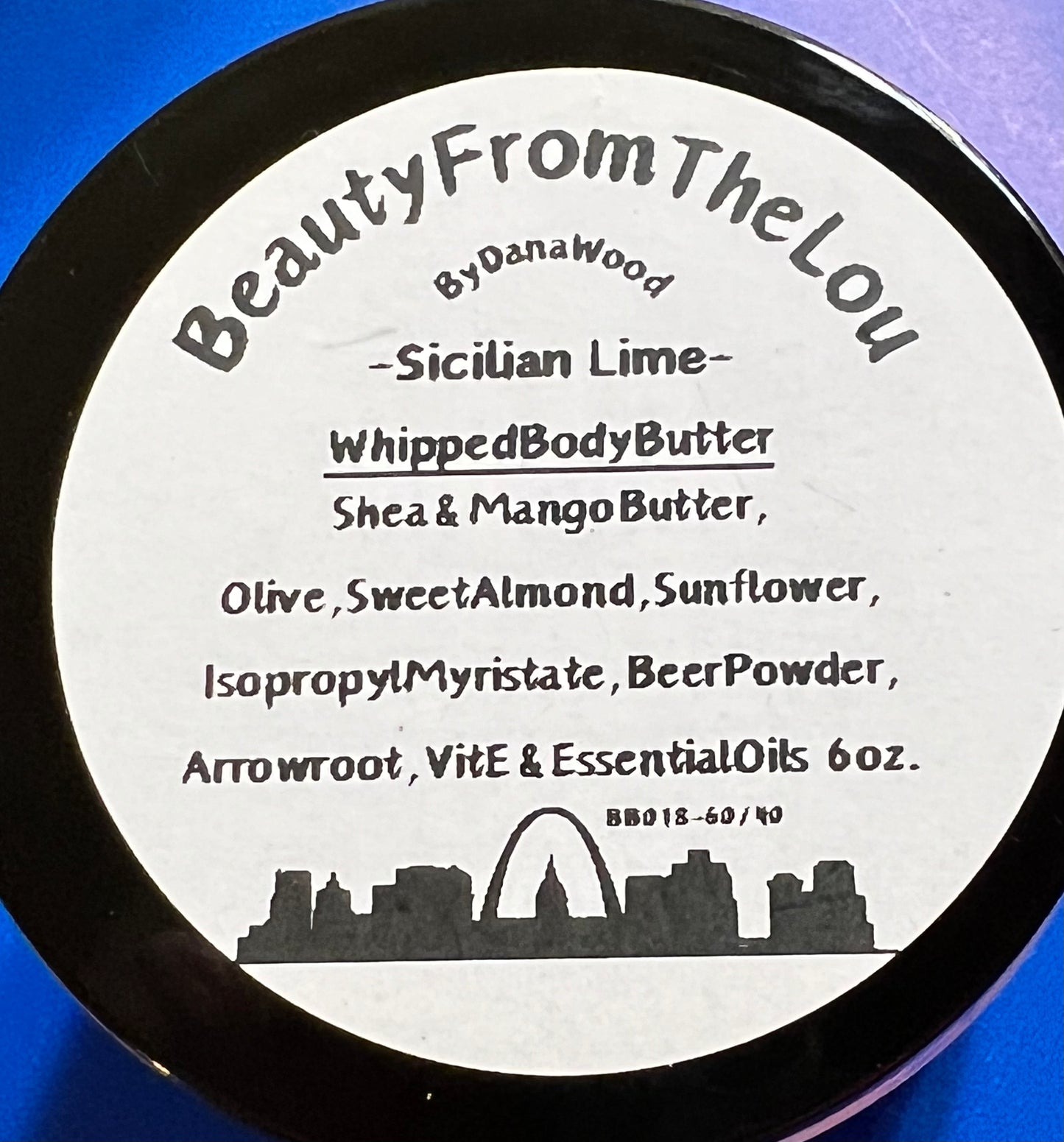 Hand whipped sustainable and all natural and organic body butter with the fresh scent of Sicilian Limes.