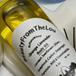 Orange limeade scented body oil that's great for after shower or after you've been in the sun.